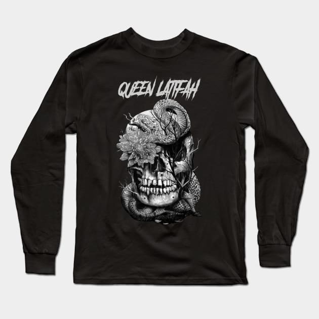 QUEEN LATIFAH BAND MERCHANDISE Long Sleeve T-Shirt by jn.anime